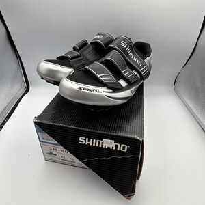 Shimano SH R098A SPD SL Cycling Riding Mens Shoes Size 10/EUR 44 EUC Black